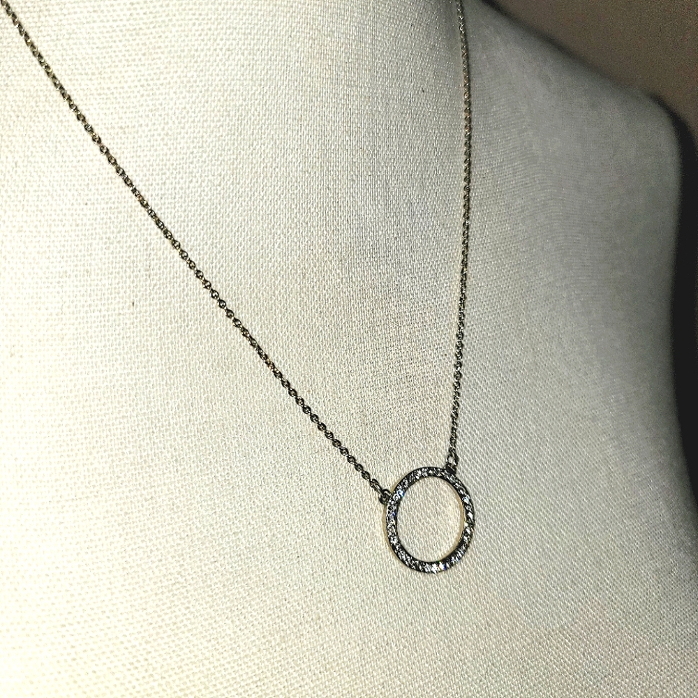 WHBM trendy crystal necklace